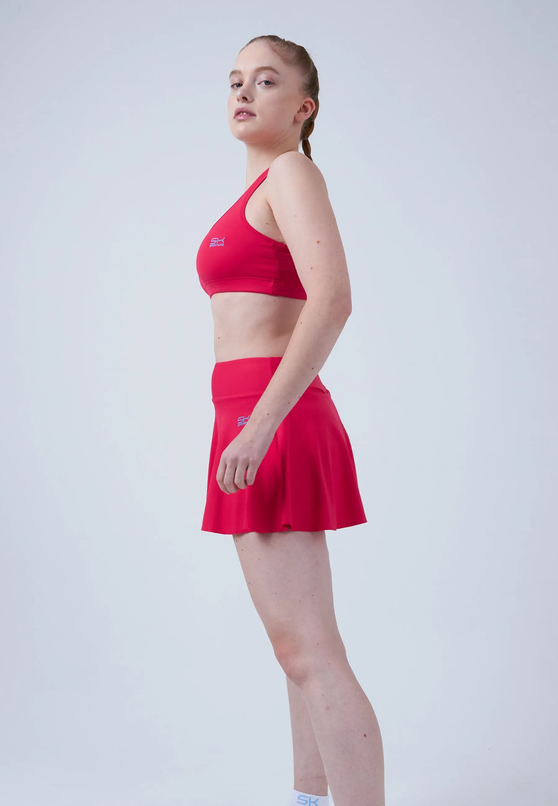 Advantage Ball Belt Tennisskirt / Skort, pink