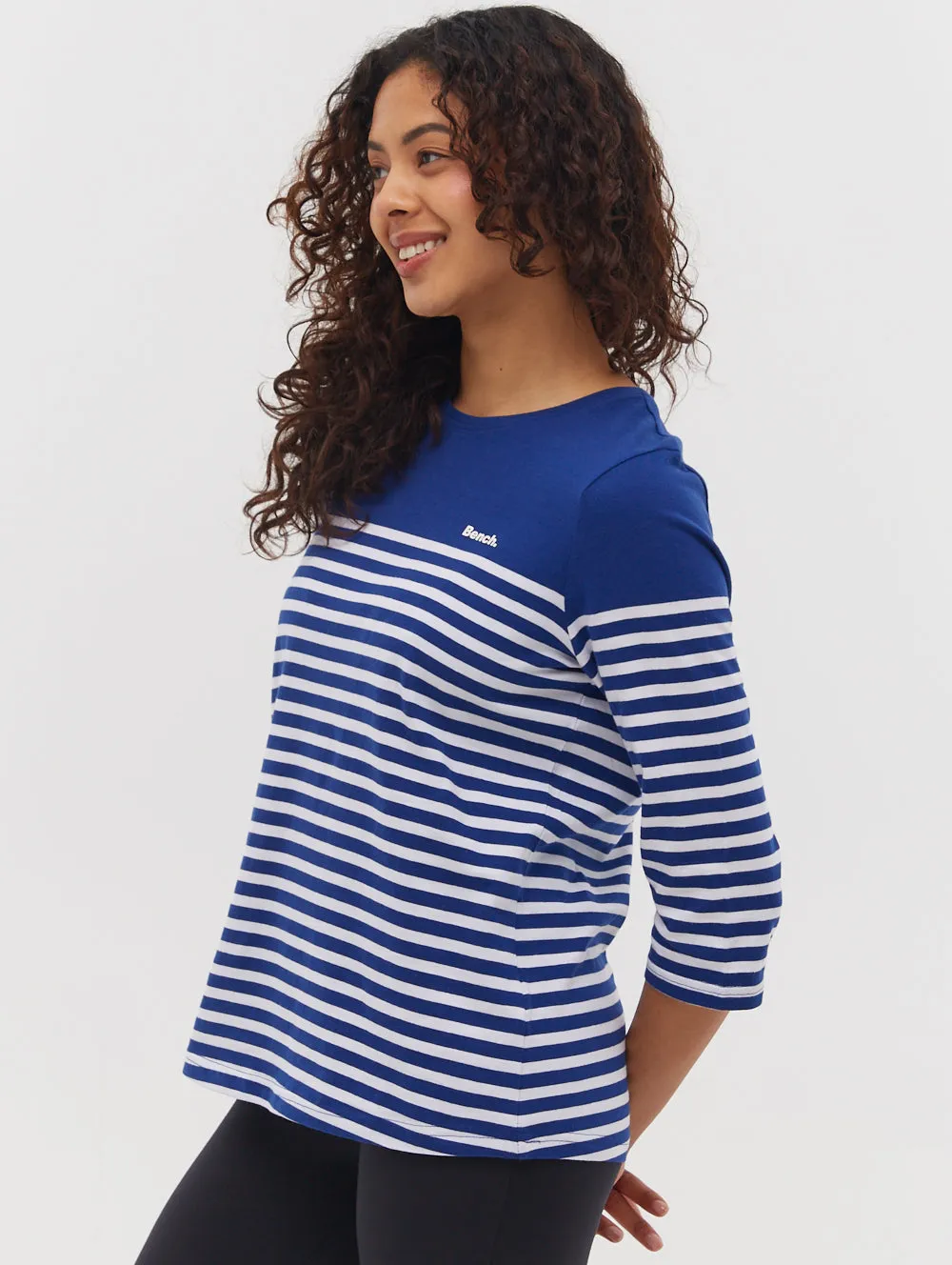 Arian Nautical Stripe 3/4 T-Shirt