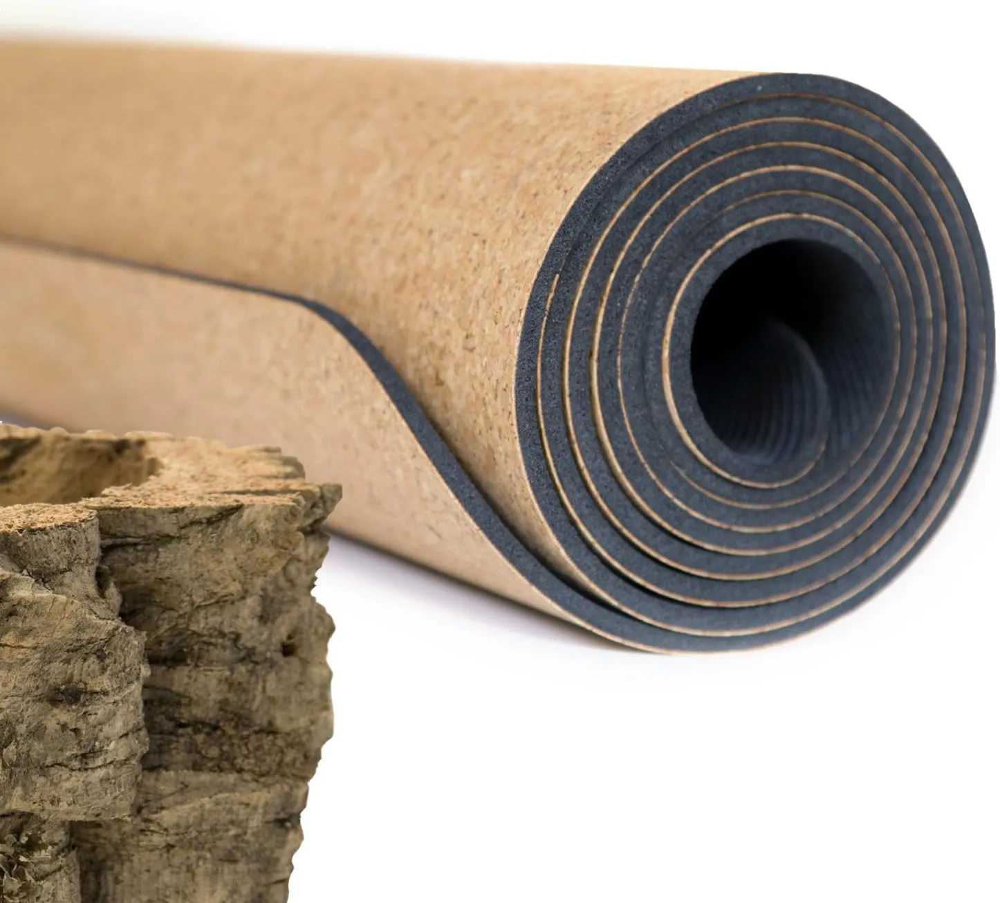 AURORAE: Natural Cork Yoga Mat