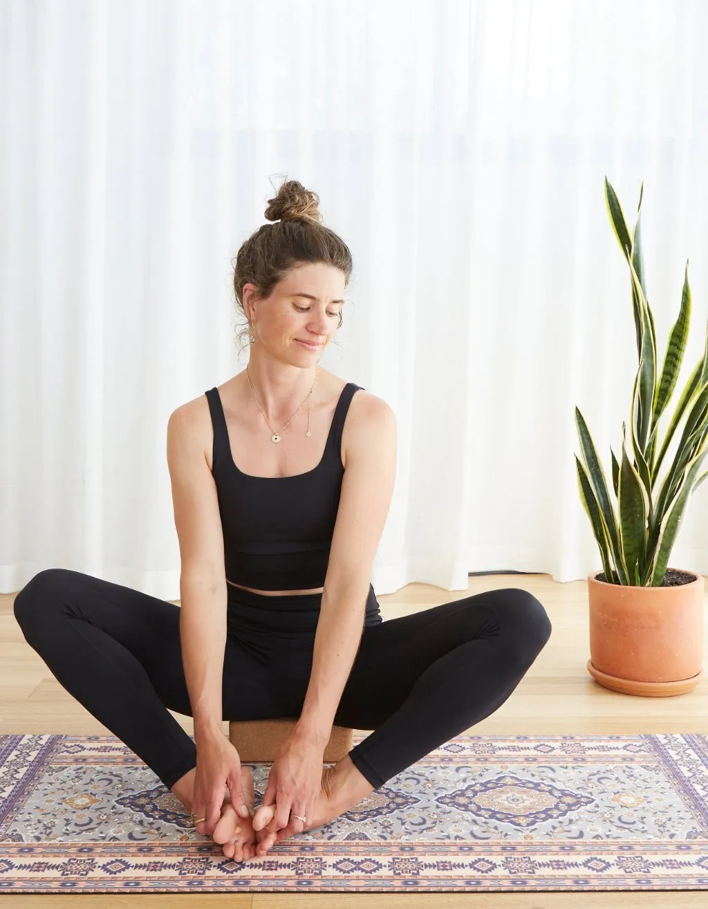 Black Yoga Bra