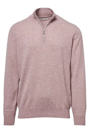 Cashmere Quarter Zip Sweater