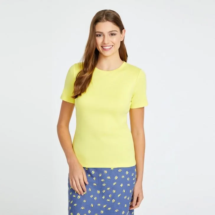 Citron Yellow Perfect Tee Shirt