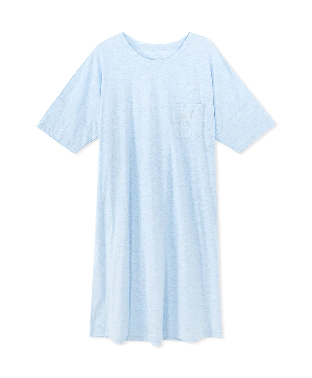 Cozy Melange Midi Sleep Dresses