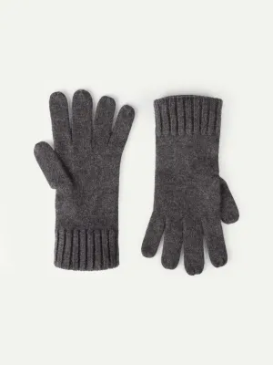 Dark Grey Wintertime Gloves