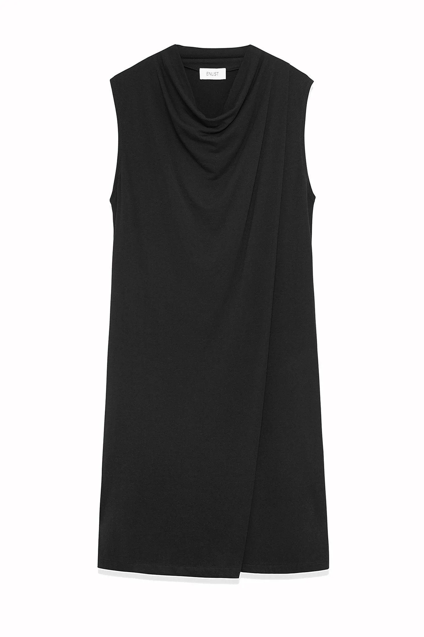 Davina Dress: Cotton-Blend Jersey Wrap Dress