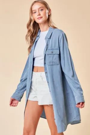 Denim Shirt Dress