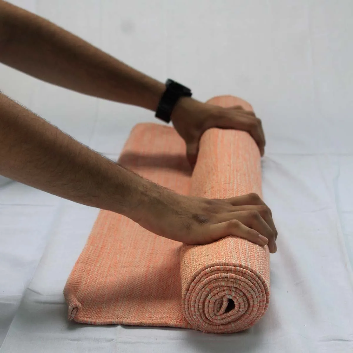 Drill Plain Yoga Mat: Durable and Comfortable