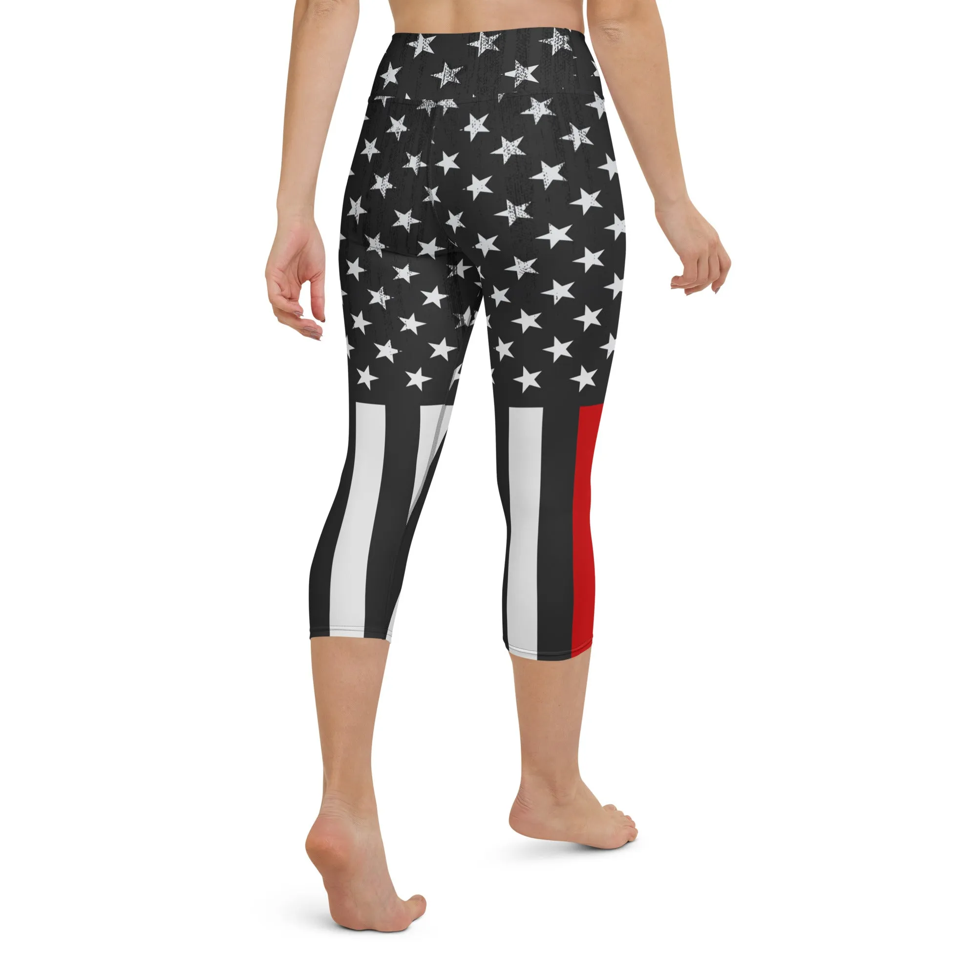 First Responder Firefighter Yoga Capris