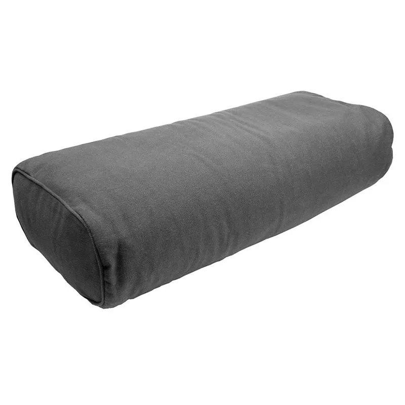 Fitness Mad Rectangular Buckwheat Bolster | Grey