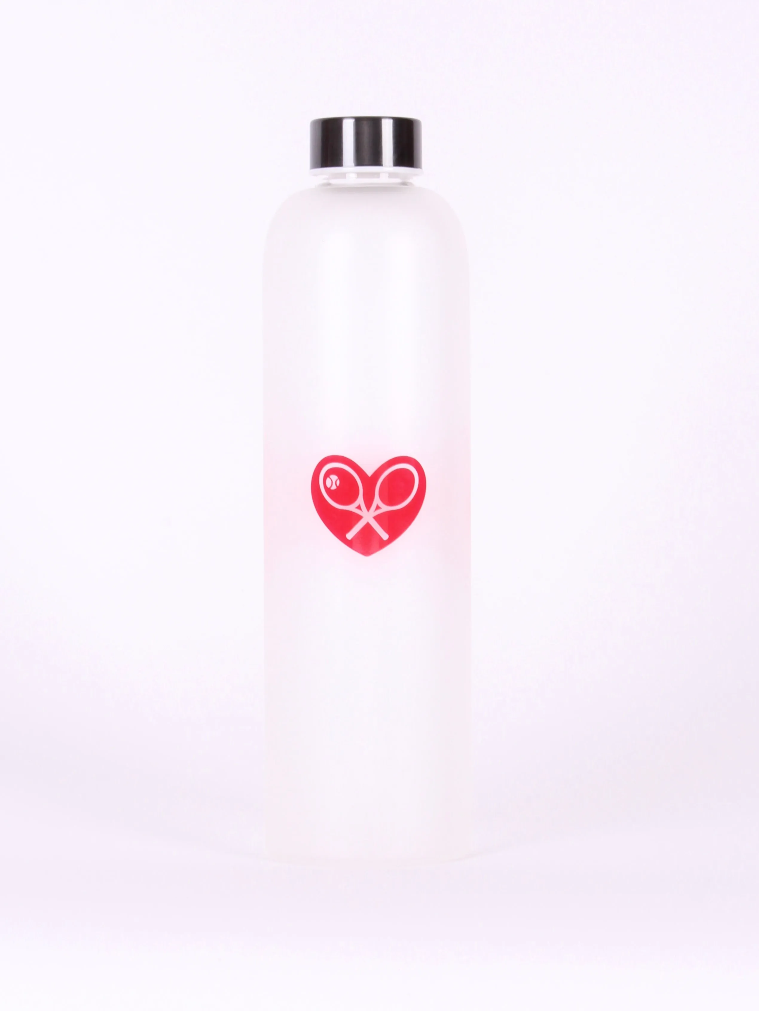 Glass Water Bottle with Logo