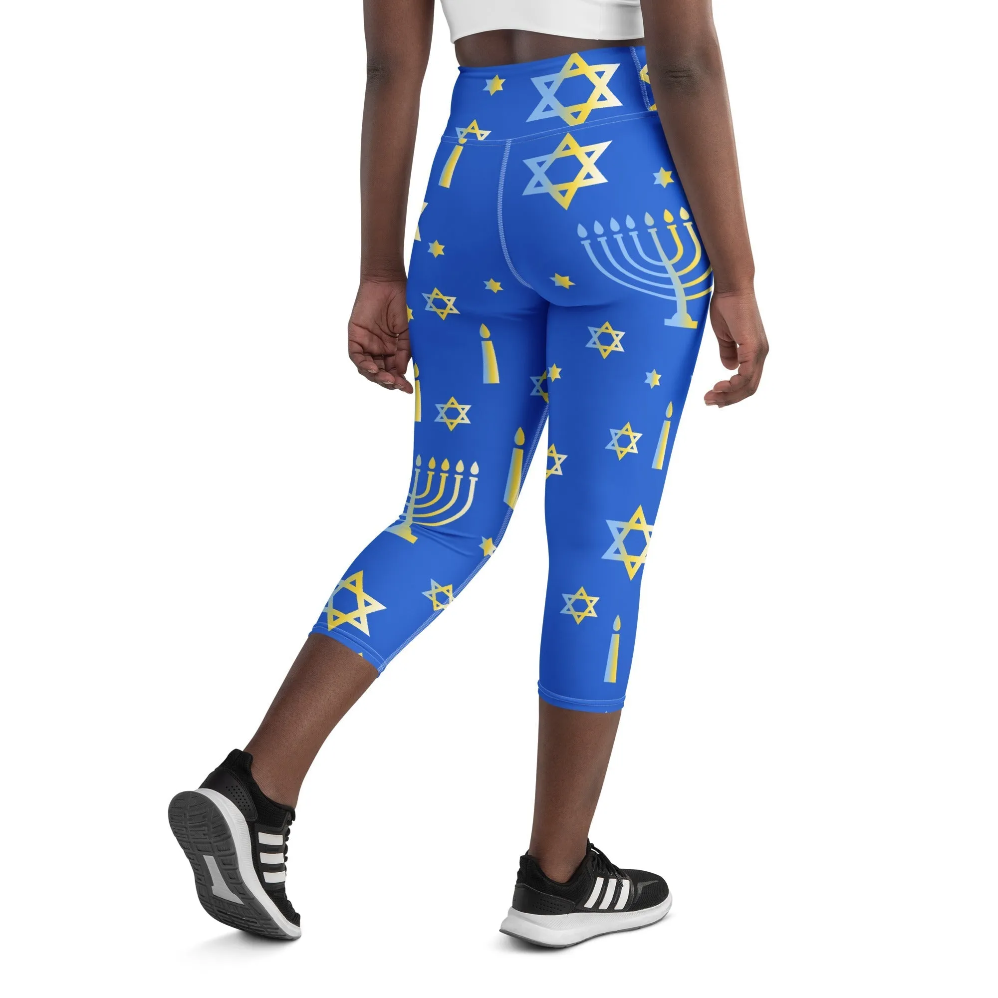 Hanukkah Yoga Capris