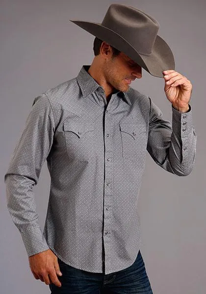 Men's Stetson Long Sleeve Snap Shirt