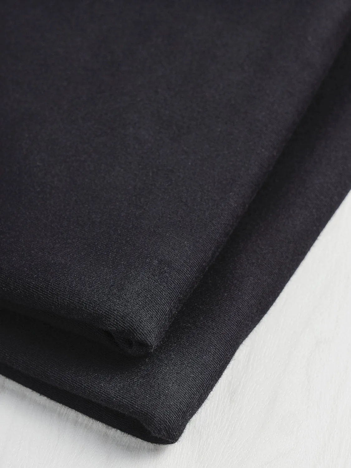 Organic Cotton Jersey Knit - Black