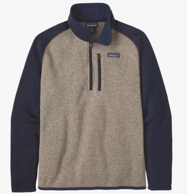 PATAGONIA BETTER SWEATER 1/4 ZIP MENS