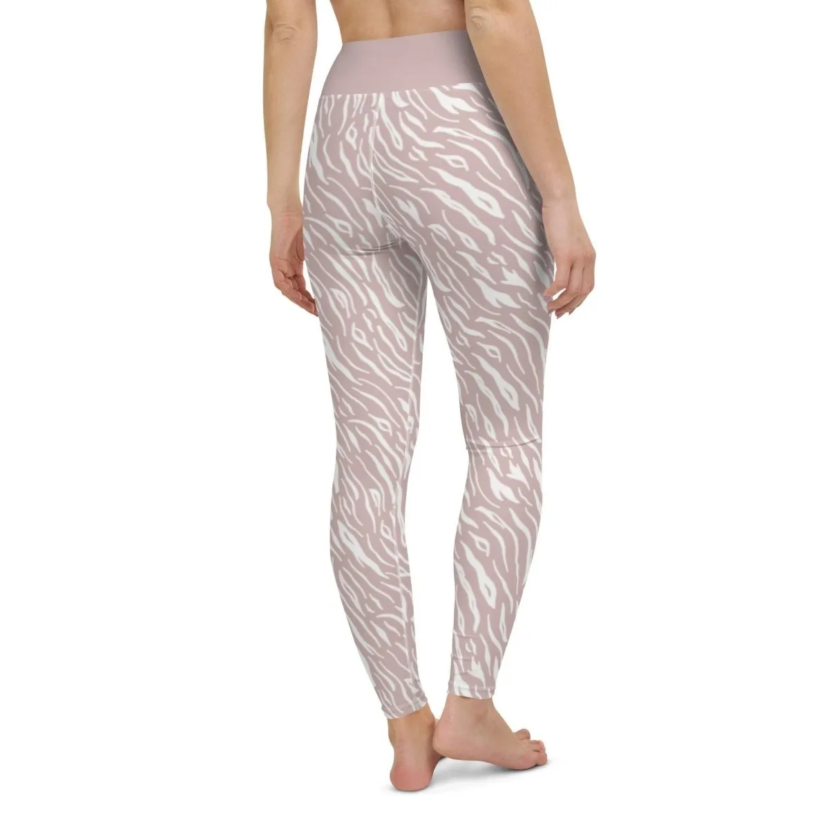 Pink Encounter Women's High-Waisted Yoga Pants