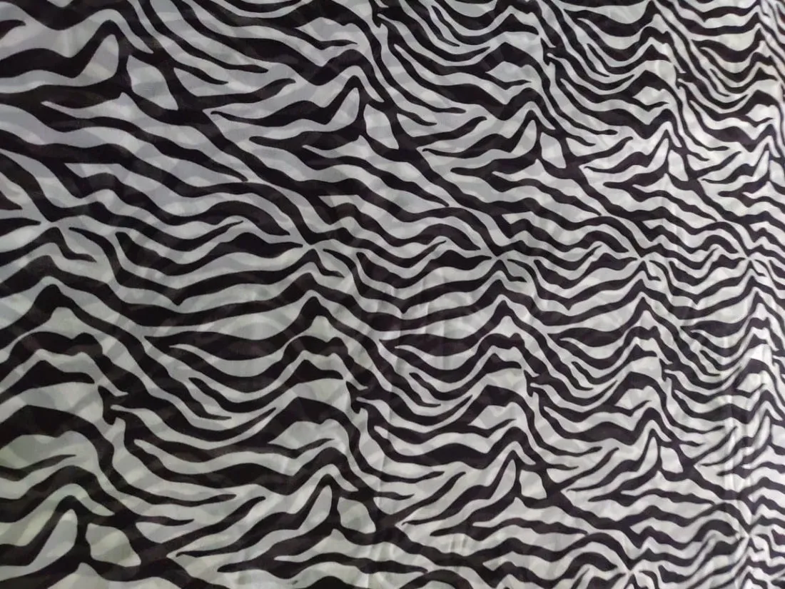 Polyester Georgette Animal Printed ~ 44&quot; Wide