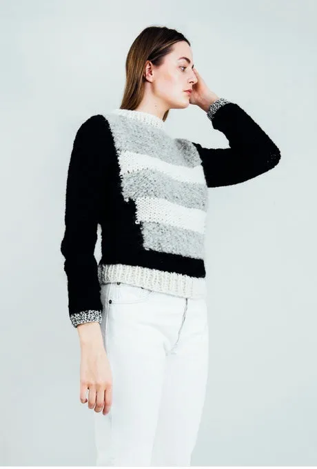 Pullover Woman Coco I Black/Grey