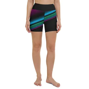 "Cosmic Blast" Collection - Yoga Shorts