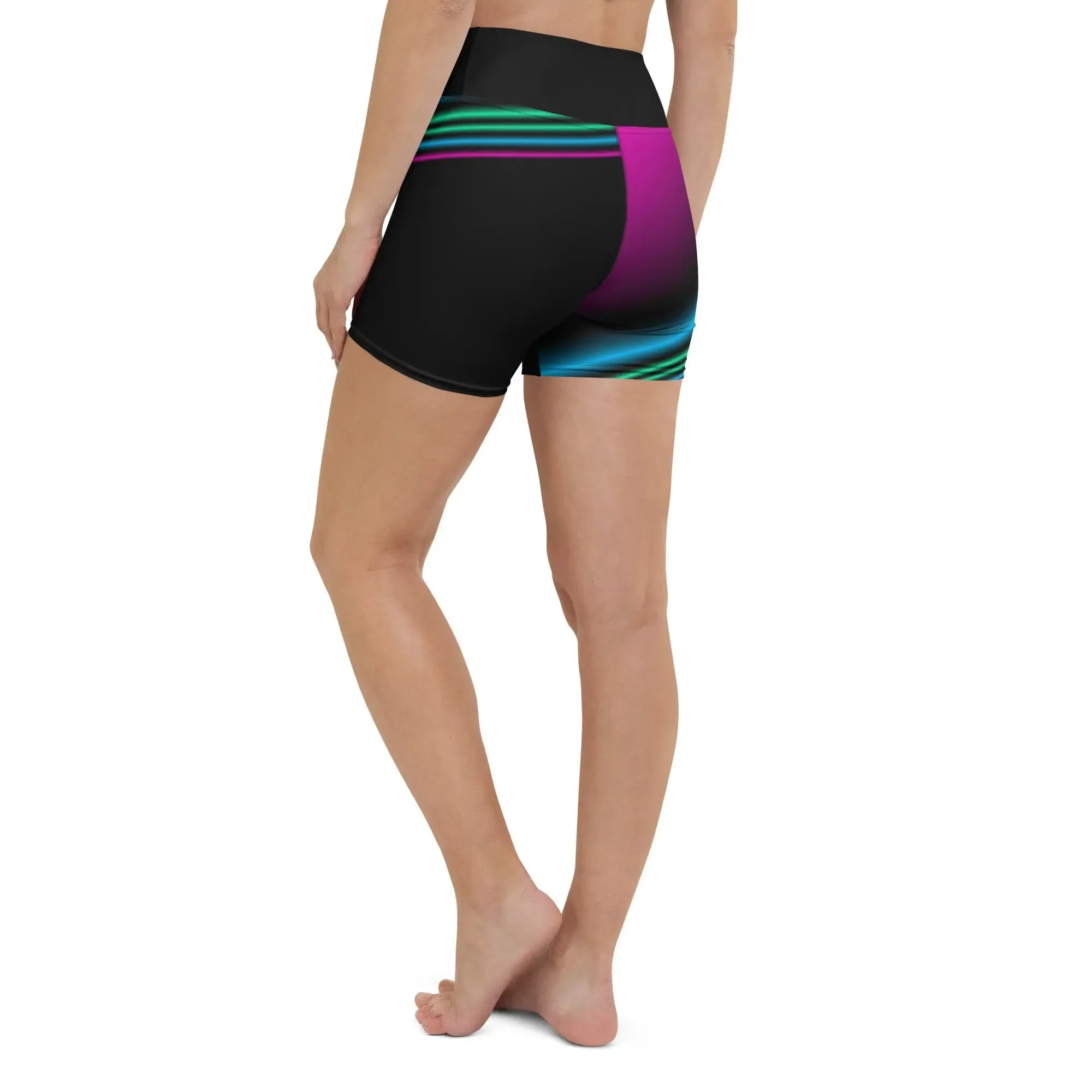 "Cosmic Blast" Collection - Yoga Shorts