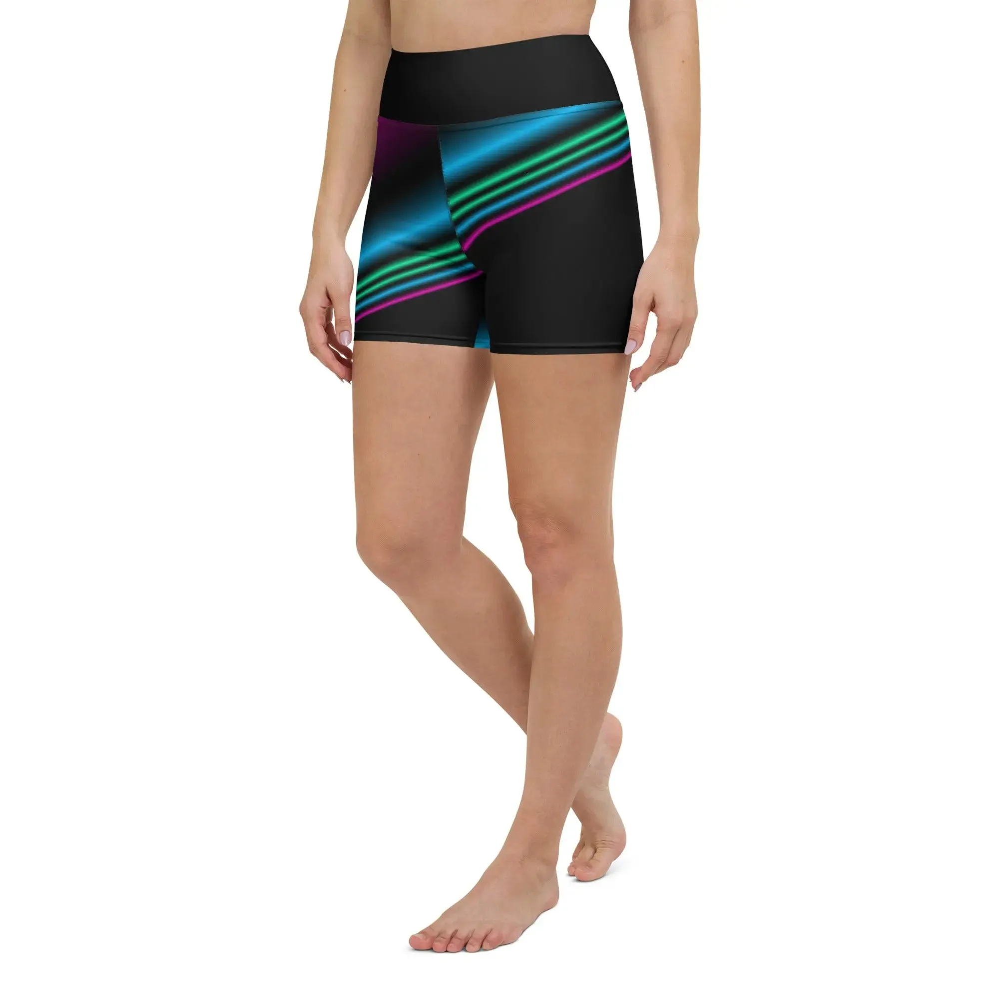 "Cosmic Blast" Collection - Yoga Shorts