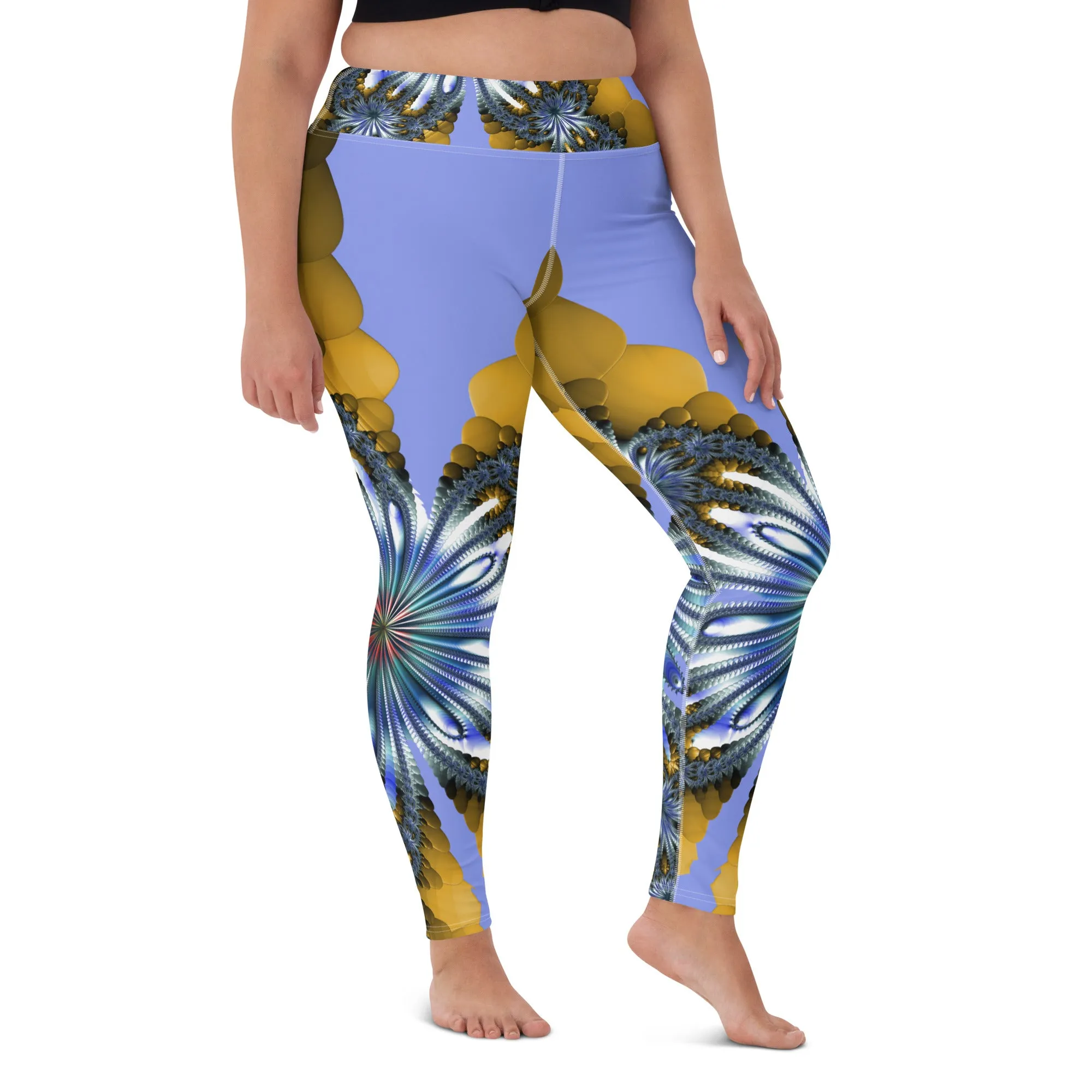 "Mystical Expansion" Collection - Designer Yoga Leggings