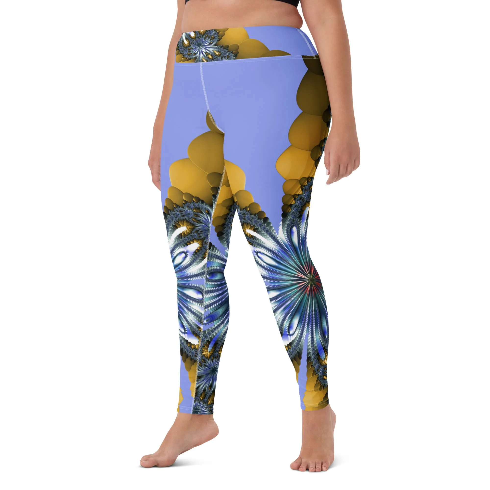 "Mystical Expansion" Collection - Designer Yoga Leggings