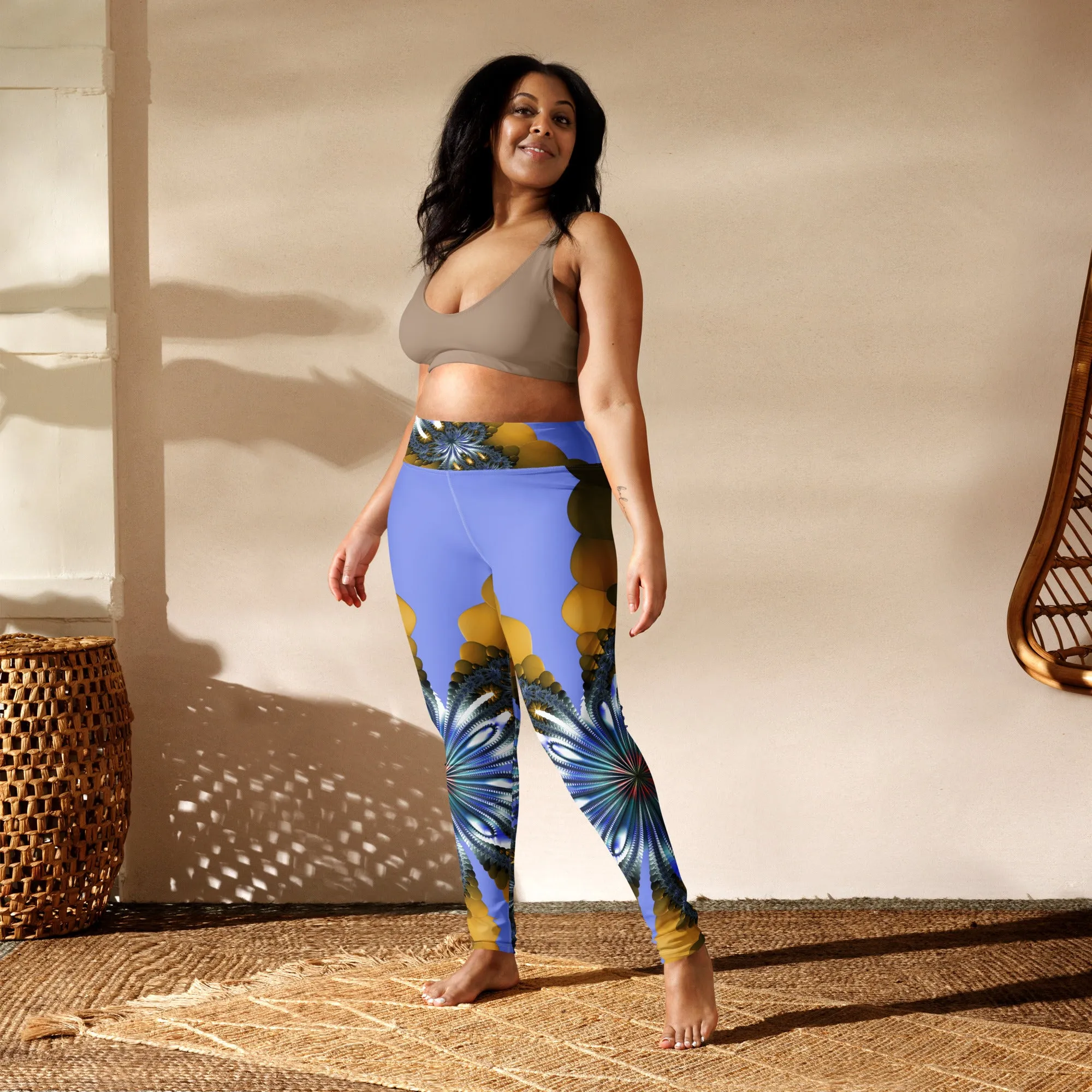 "Mystical Expansion" Collection - Designer Yoga Leggings