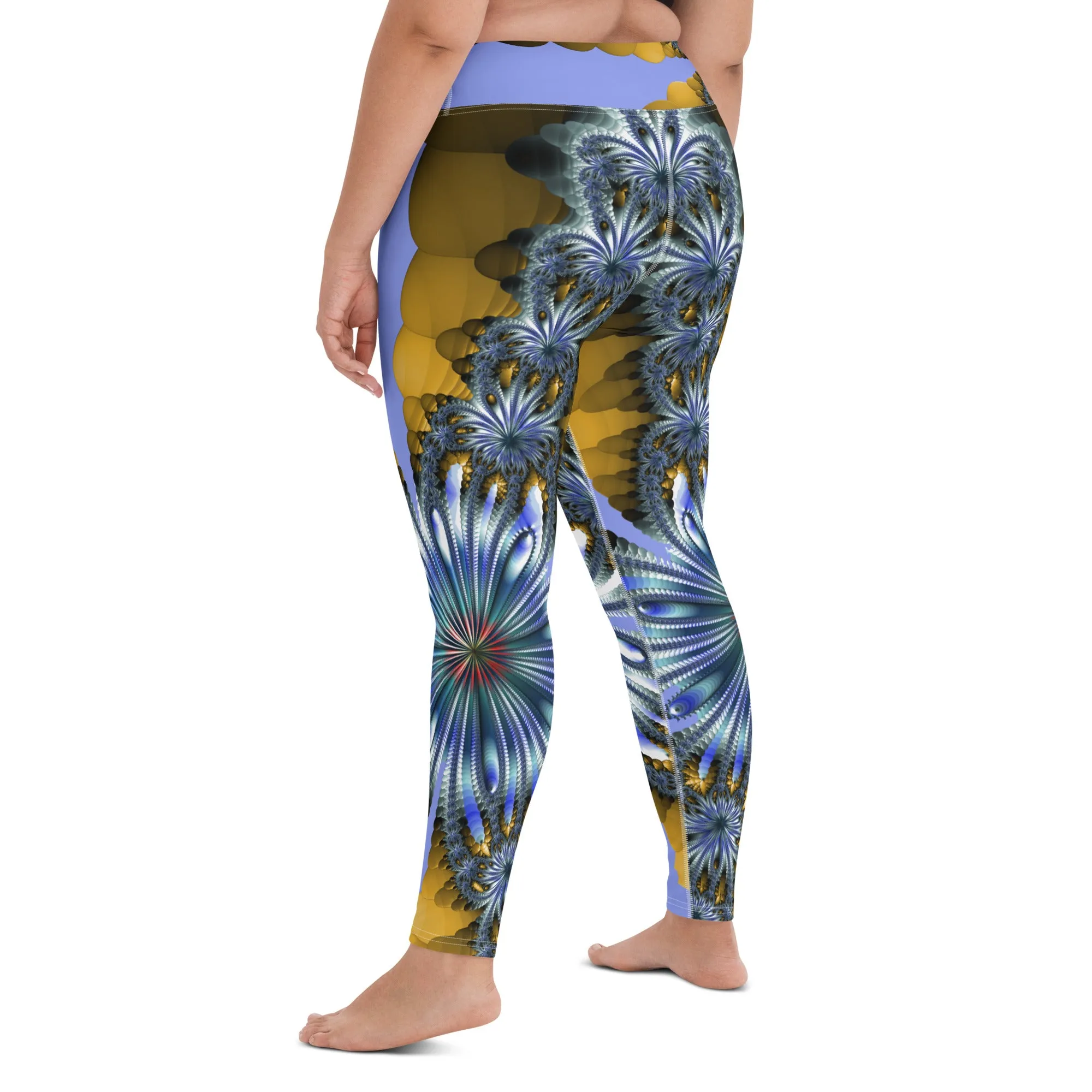 "Mystical Expansion" Collection - Designer Yoga Leggings