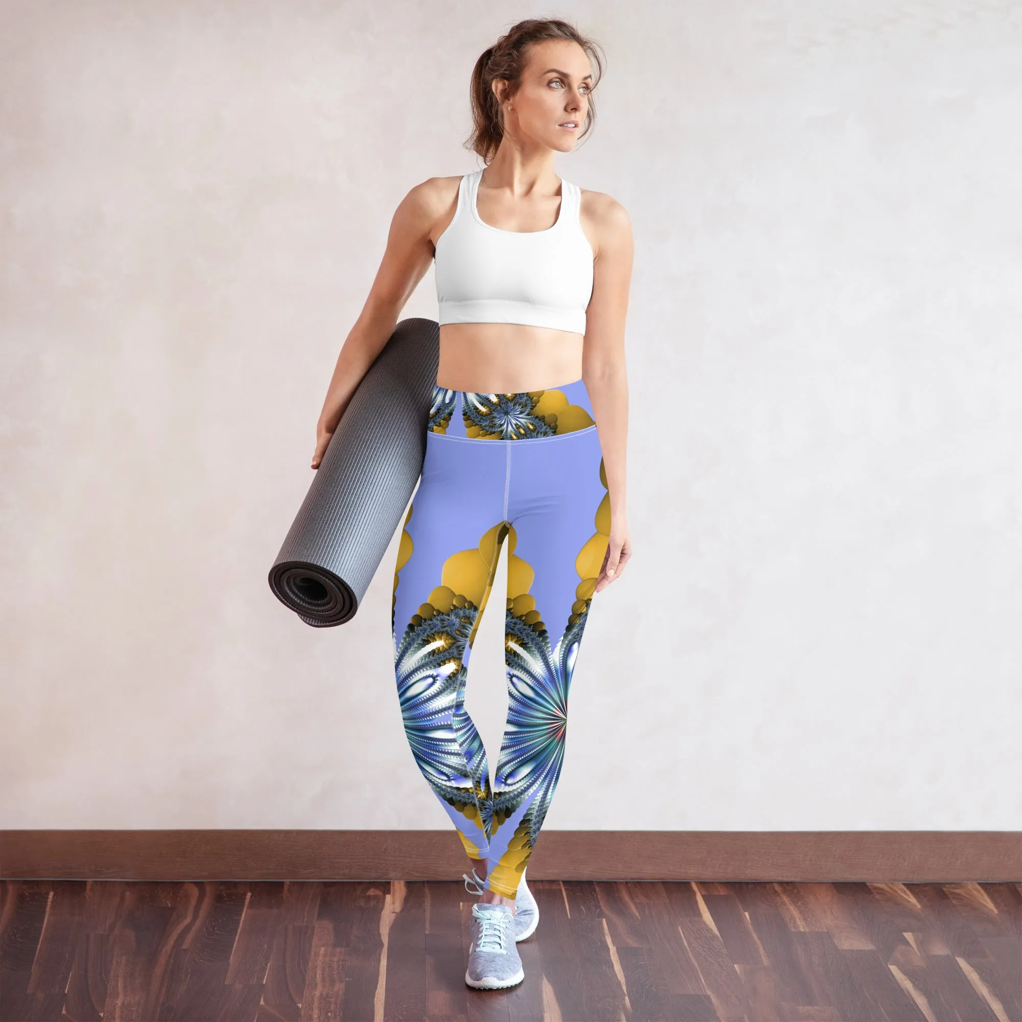 "Mystical Expansion" Collection - Designer Yoga Leggings