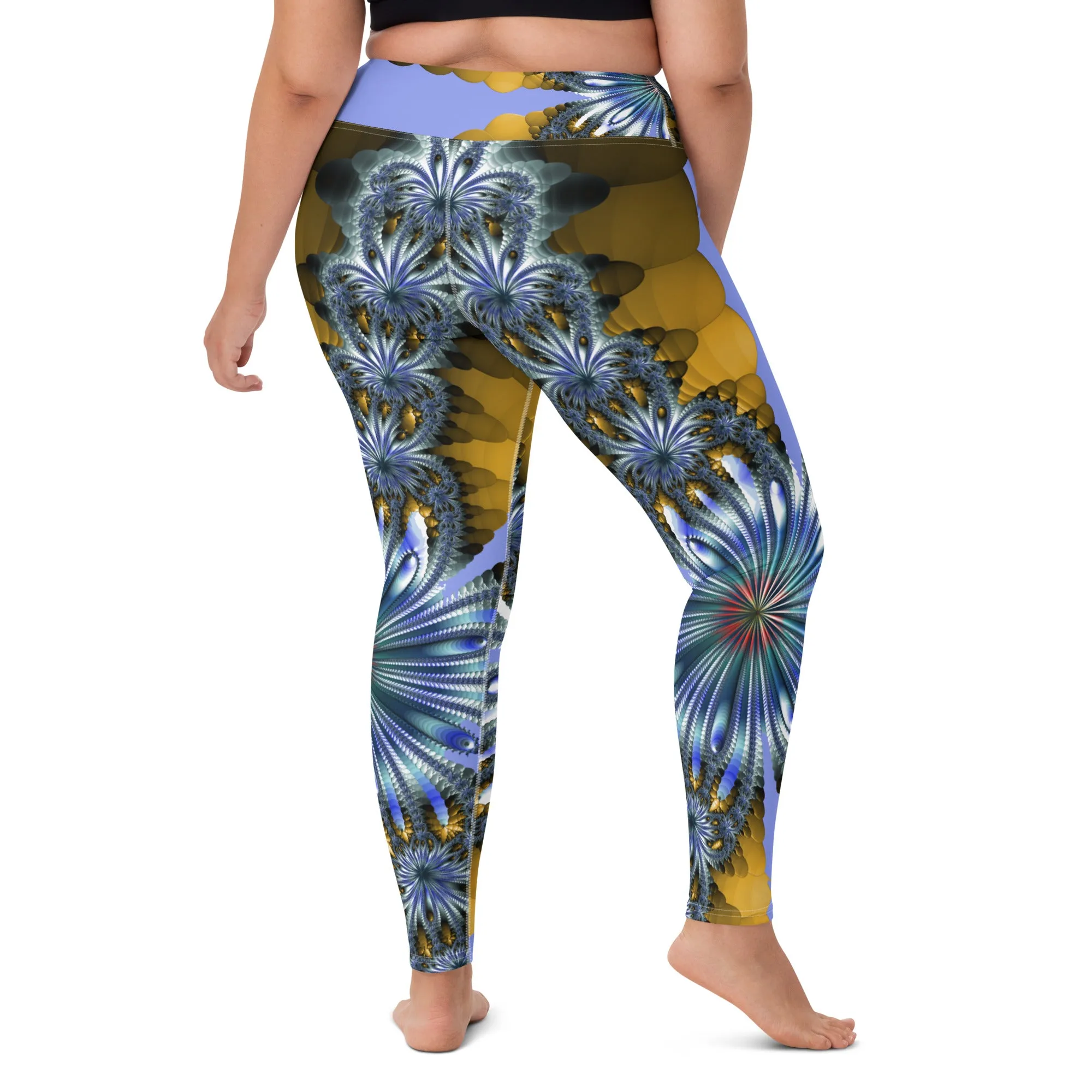 "Mystical Expansion" Collection - Designer Yoga Leggings