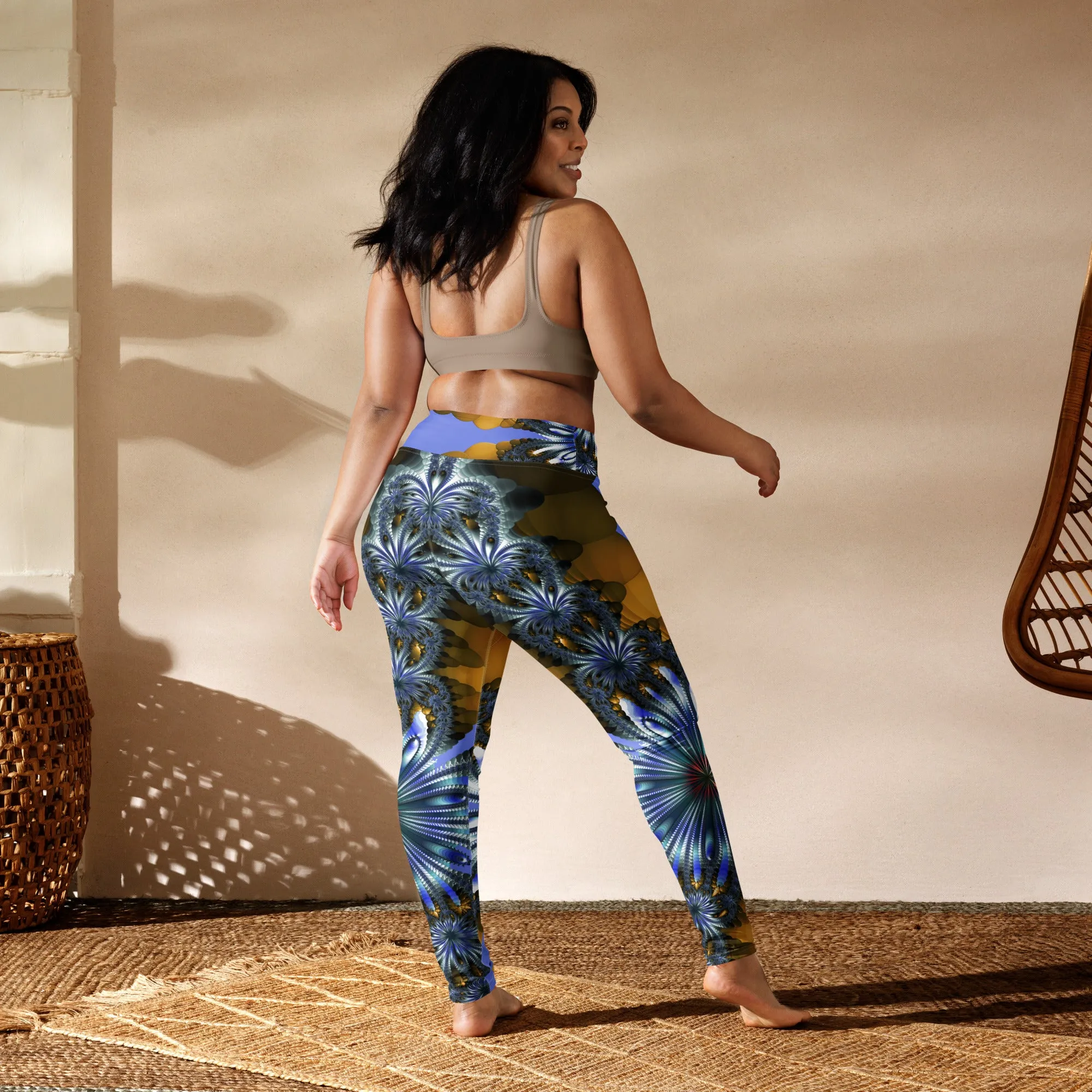 "Mystical Expansion" Collection - Designer Yoga Leggings