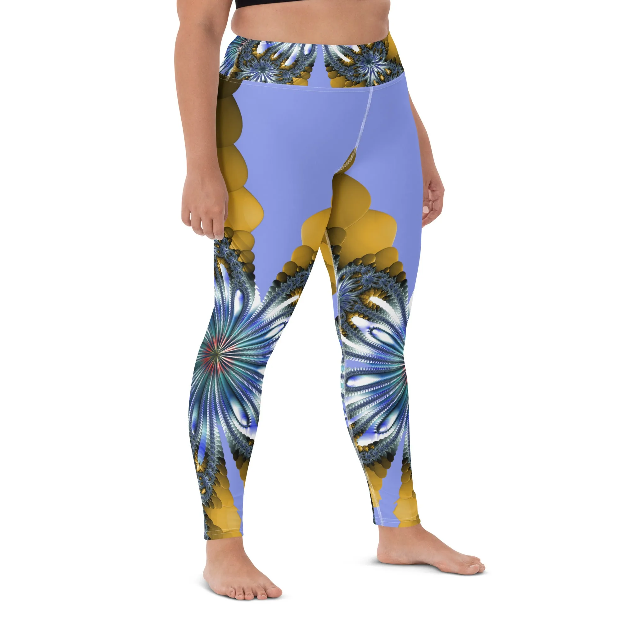 "Mystical Expansion" Collection - Designer Yoga Leggings