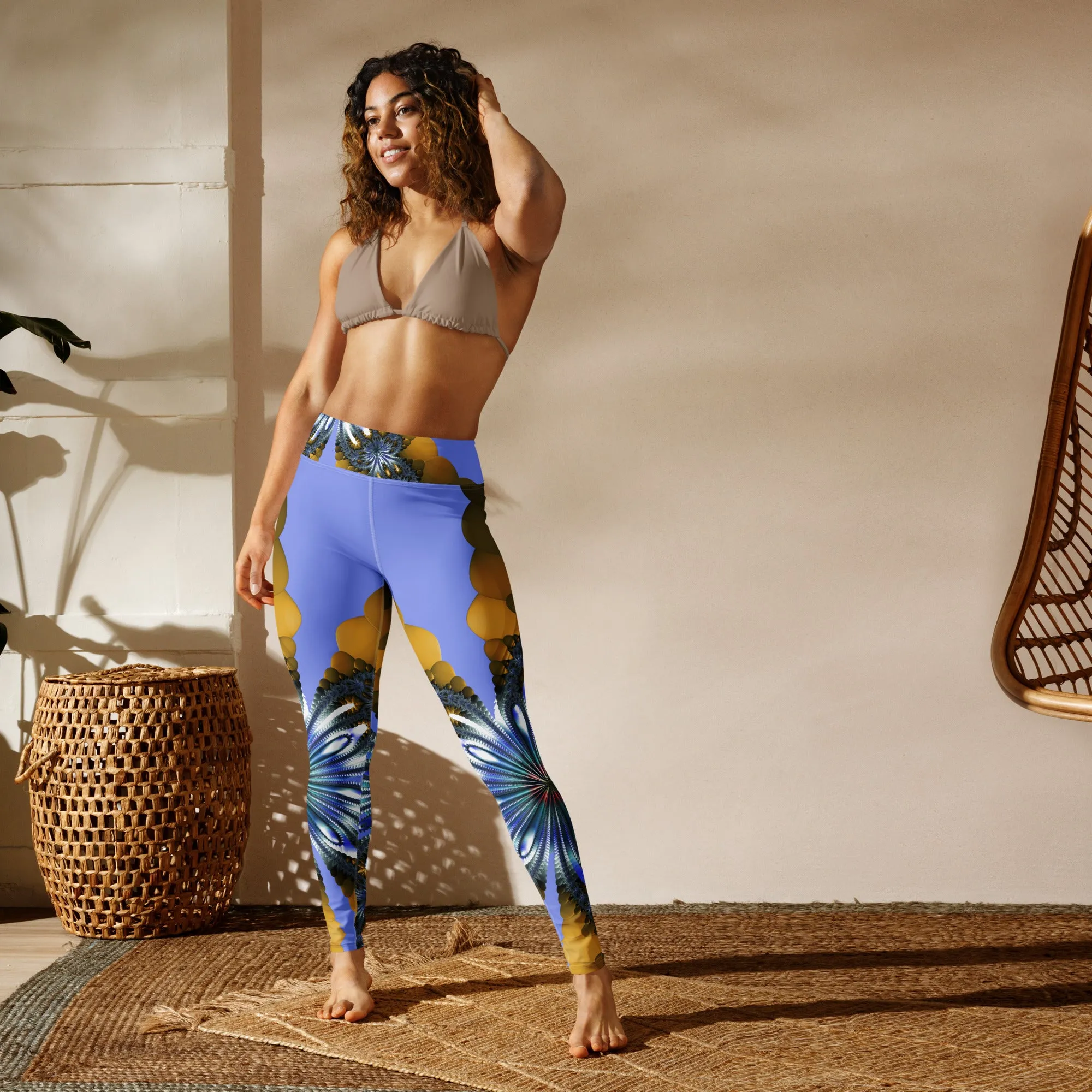 "Mystical Expansion" Collection - Designer Yoga Leggings