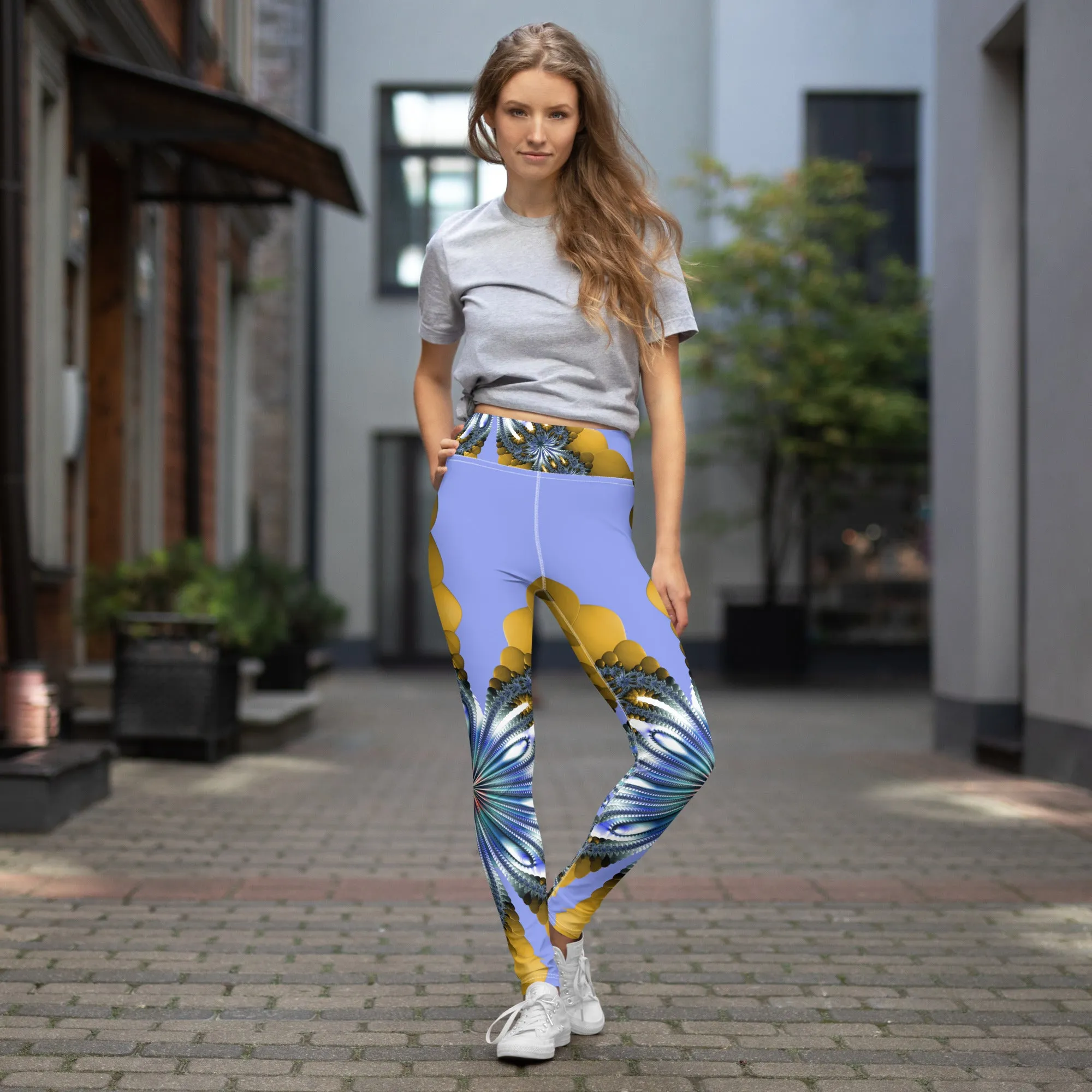 "Mystical Expansion" Collection - Designer Yoga Leggings