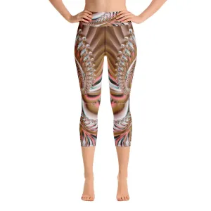 "Summer Spin" Collection - Yoga Capri Leggings