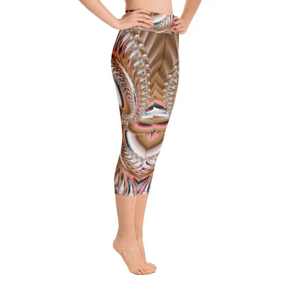 "Summer Spin" Collection - Yoga Capri Leggings