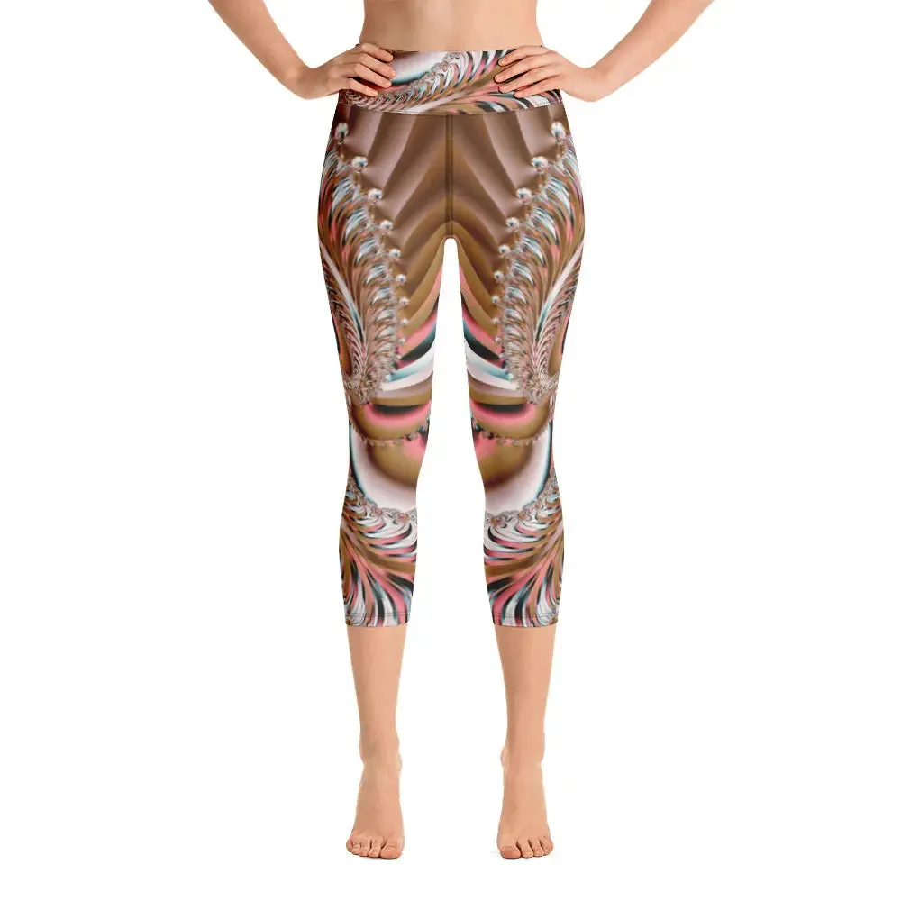 "Summer Spin" Collection - Yoga Capri Leggings