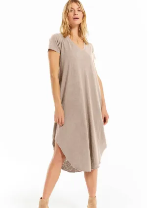 Short Sleeve Reverie Dress | Frappe