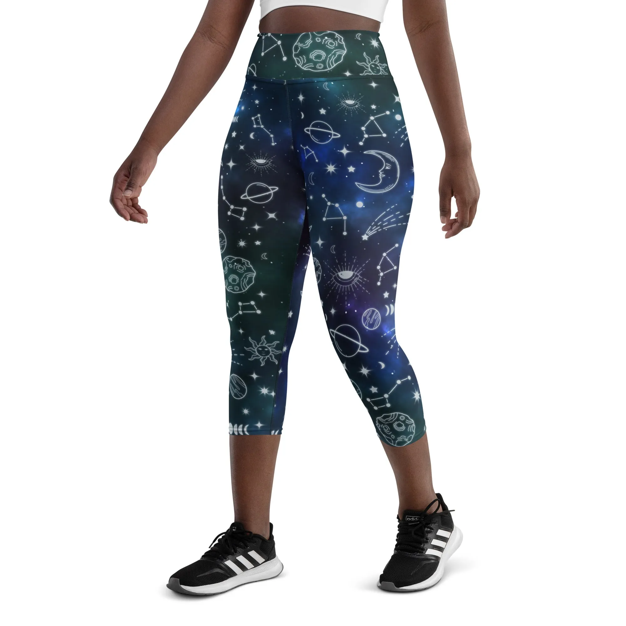 Spiritual Doodles Yoga Capris