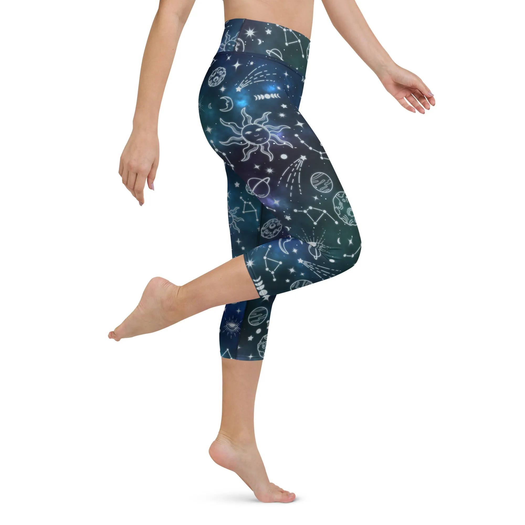 Spiritual Doodles Yoga Capris