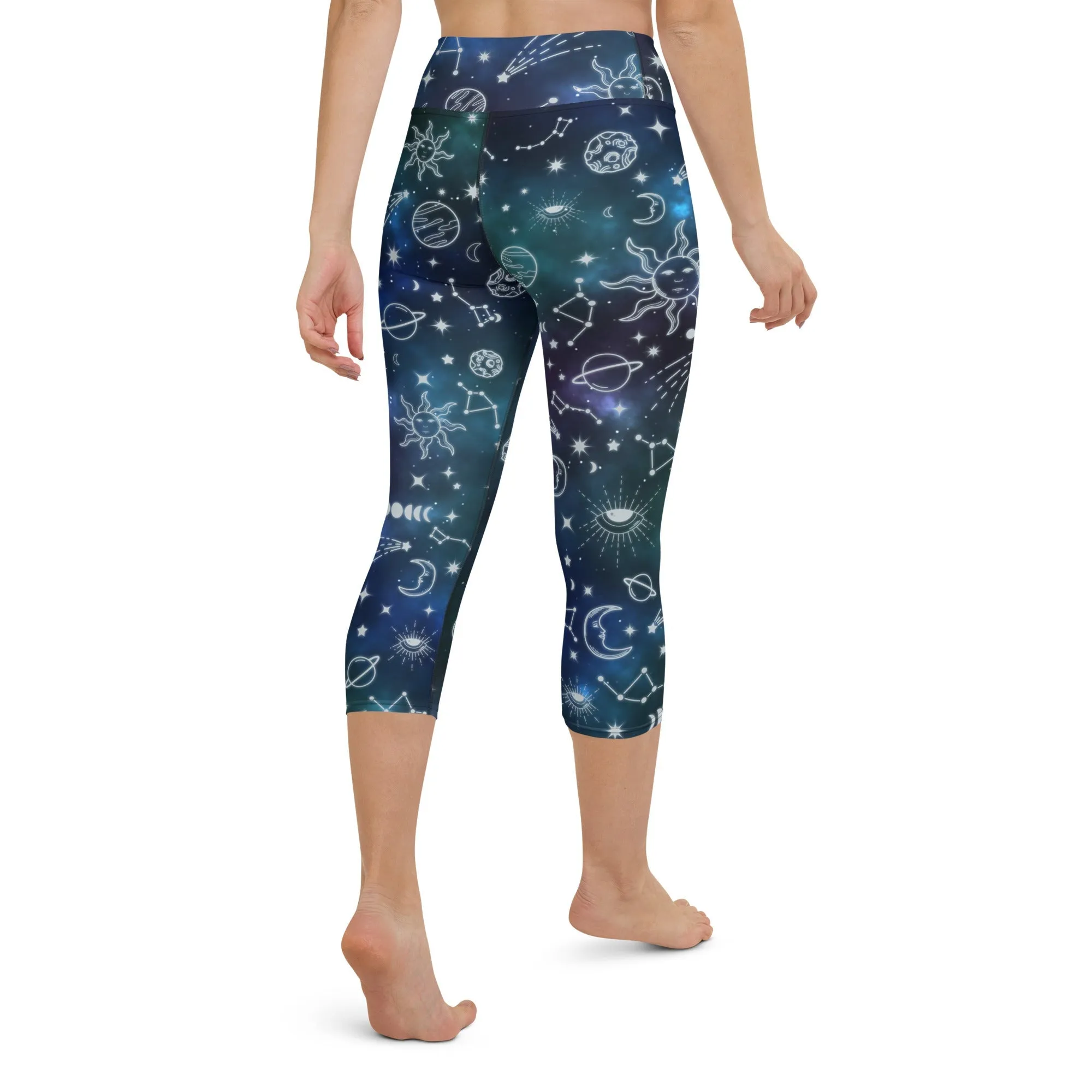 Spiritual Doodles Yoga Capris