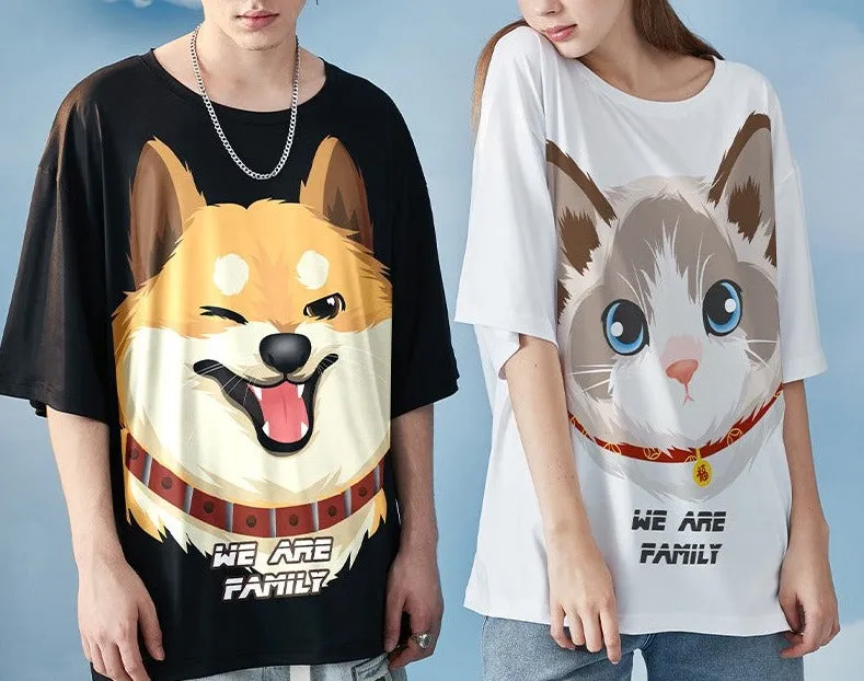 T-shirts Couple Versatile Summer Top