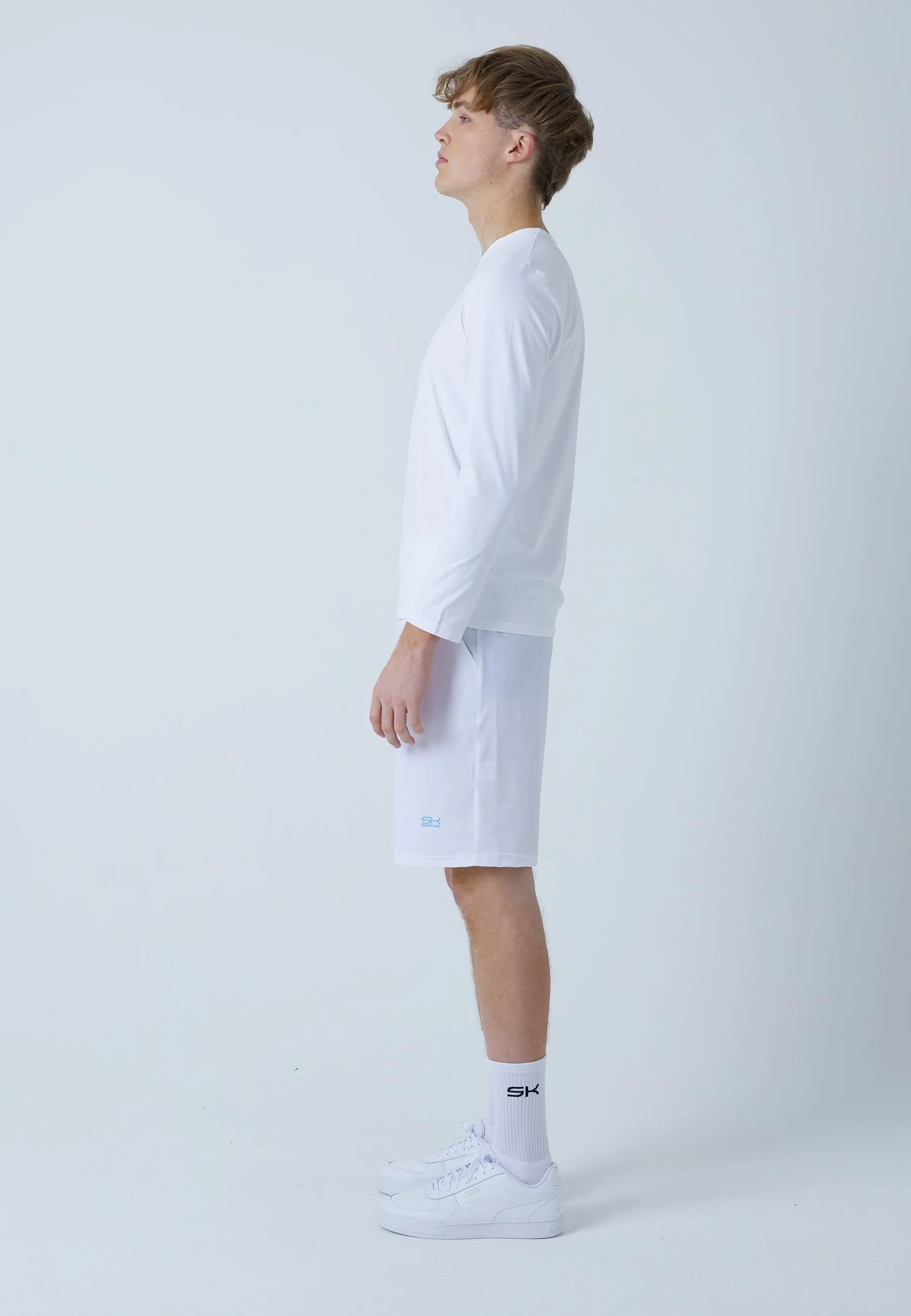 Tennis Longsleeve Shirt, white