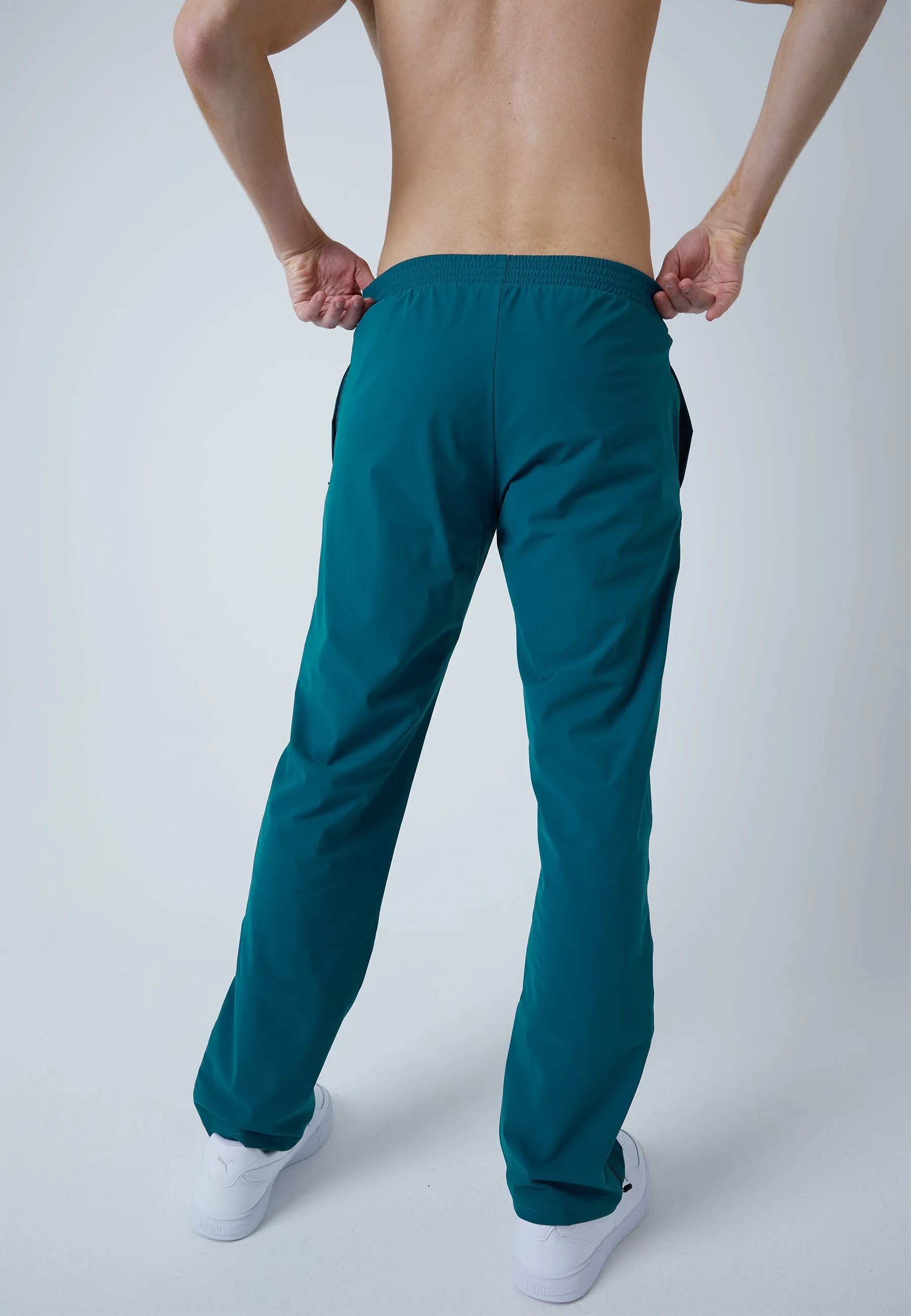 Tennis Woven Tracksuit Pants, dark teal