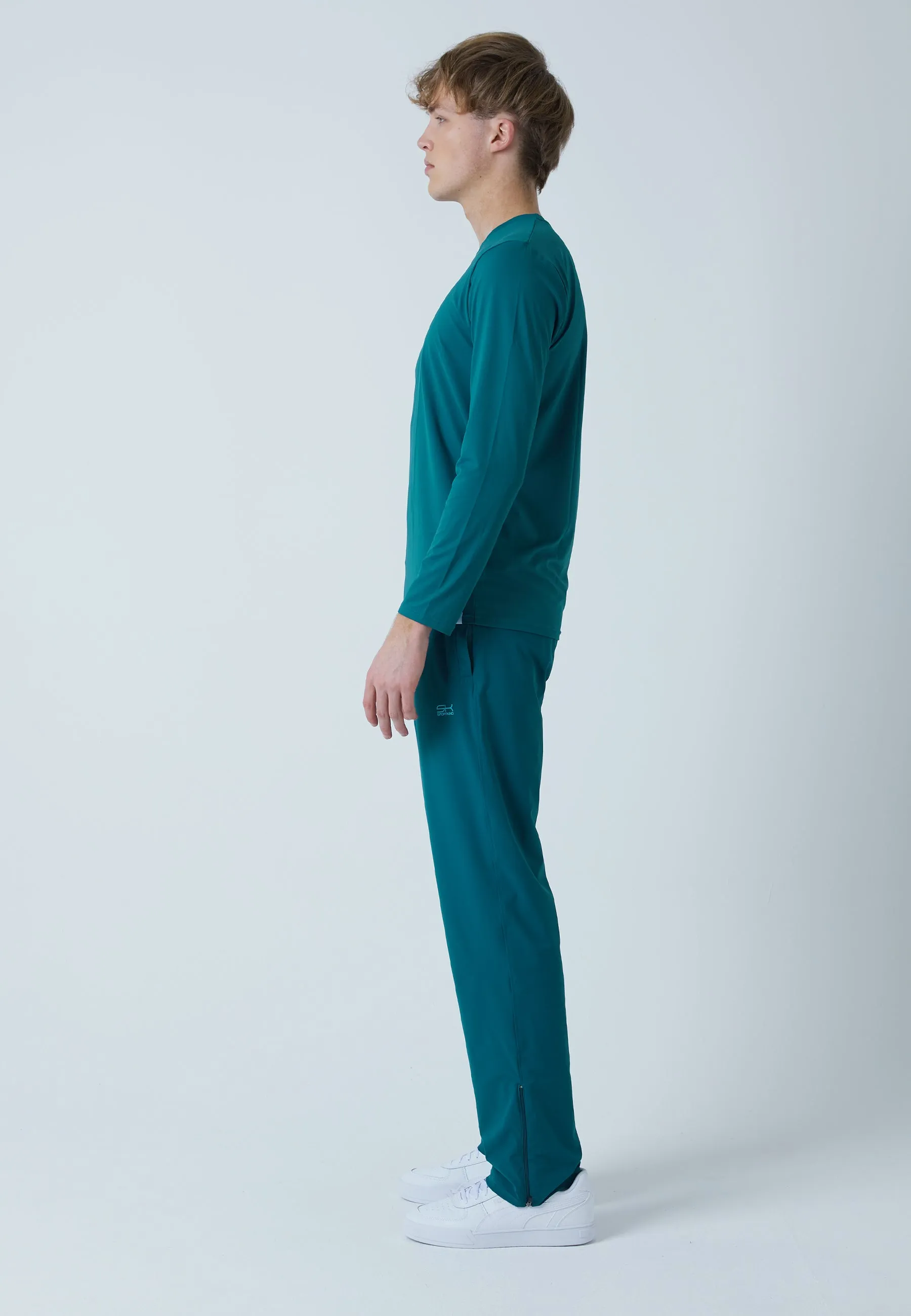 Tennis Woven Tracksuit Pants, dark teal