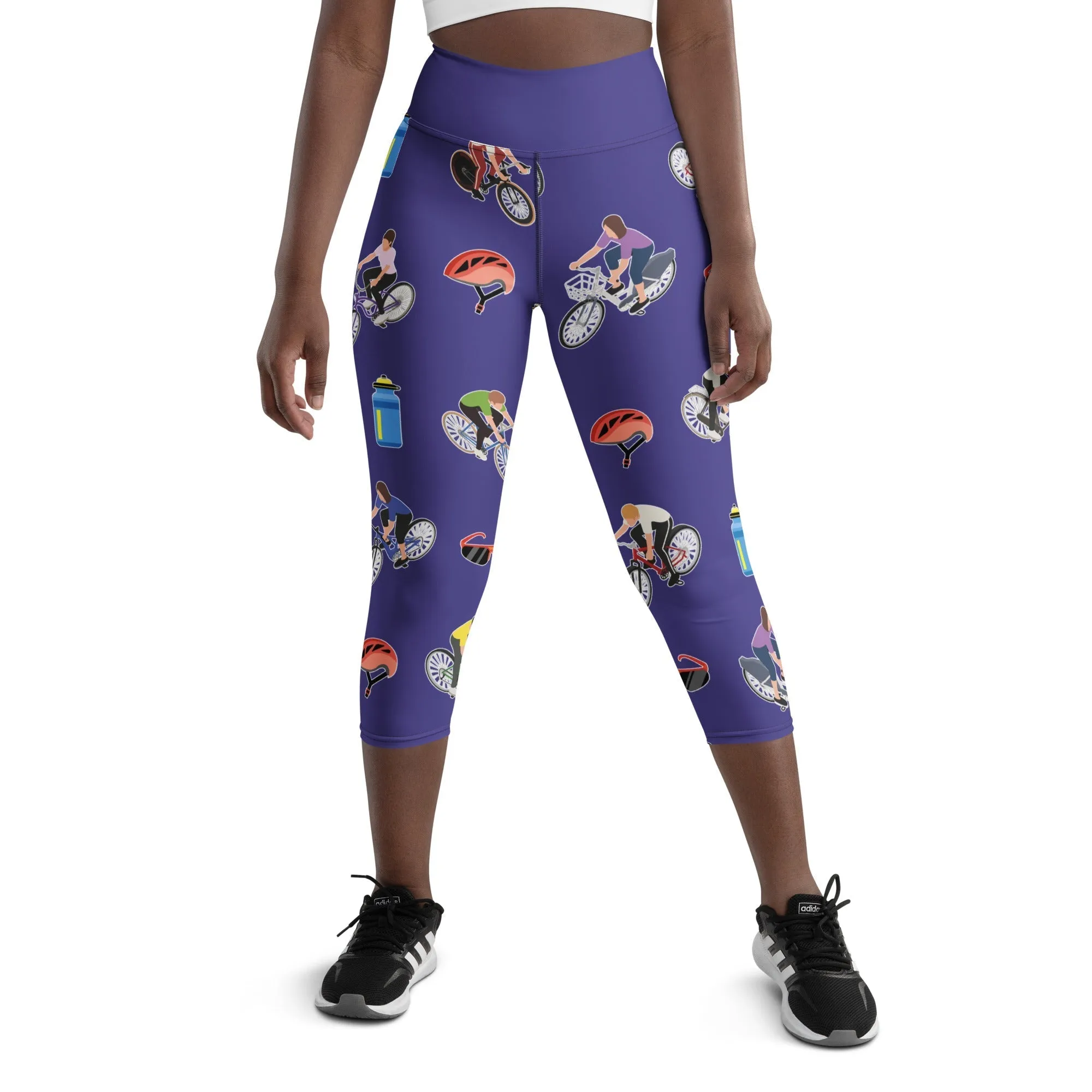 Tour de France Yoga Capris