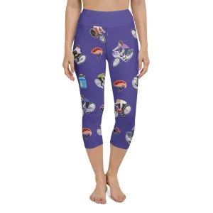 Tour de France Yoga Capris