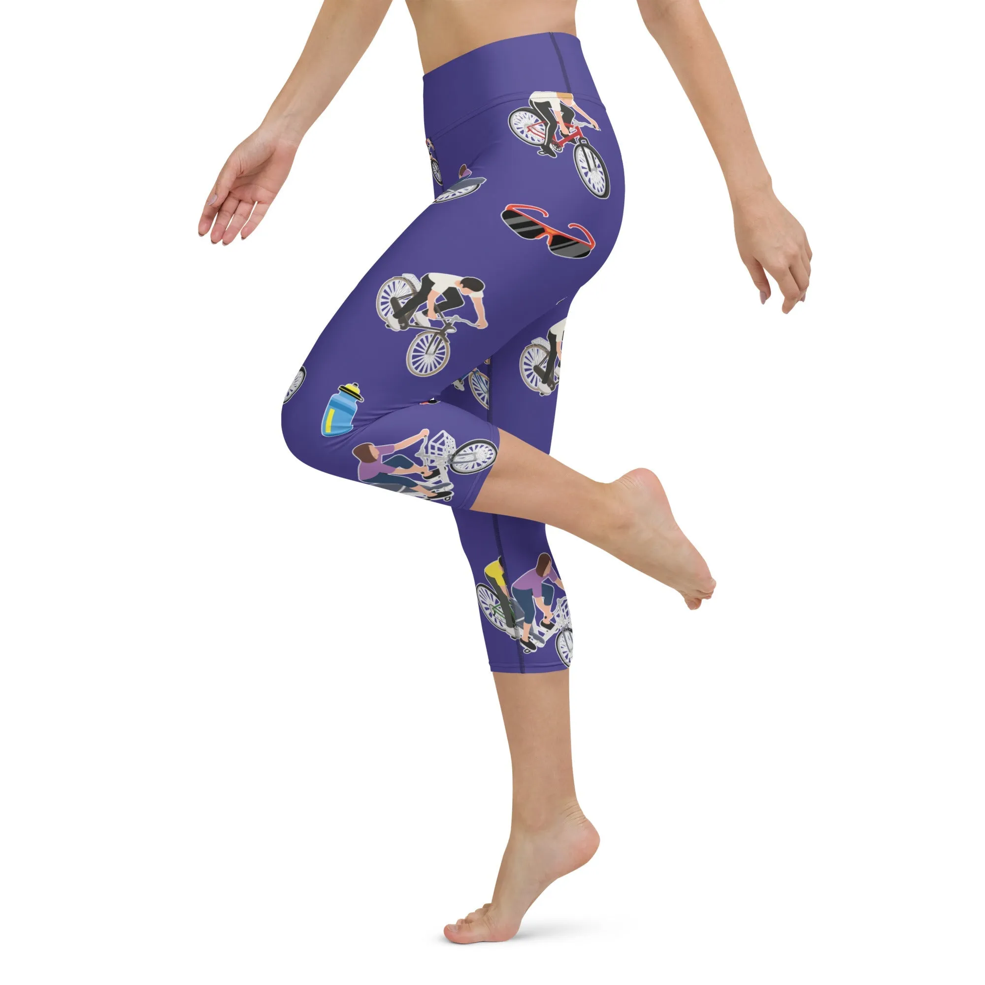 Tour de France Yoga Capris