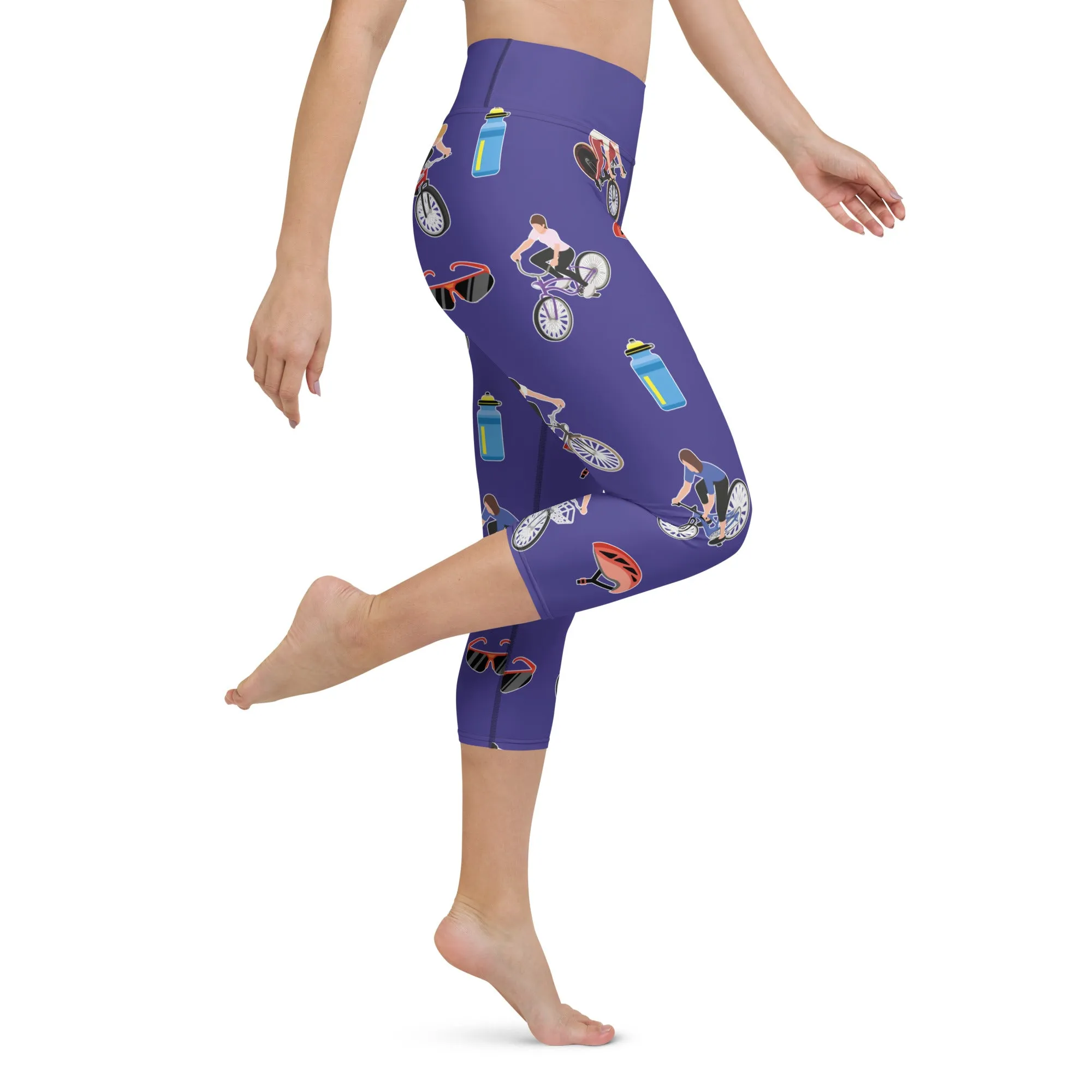 Tour de France Yoga Capris