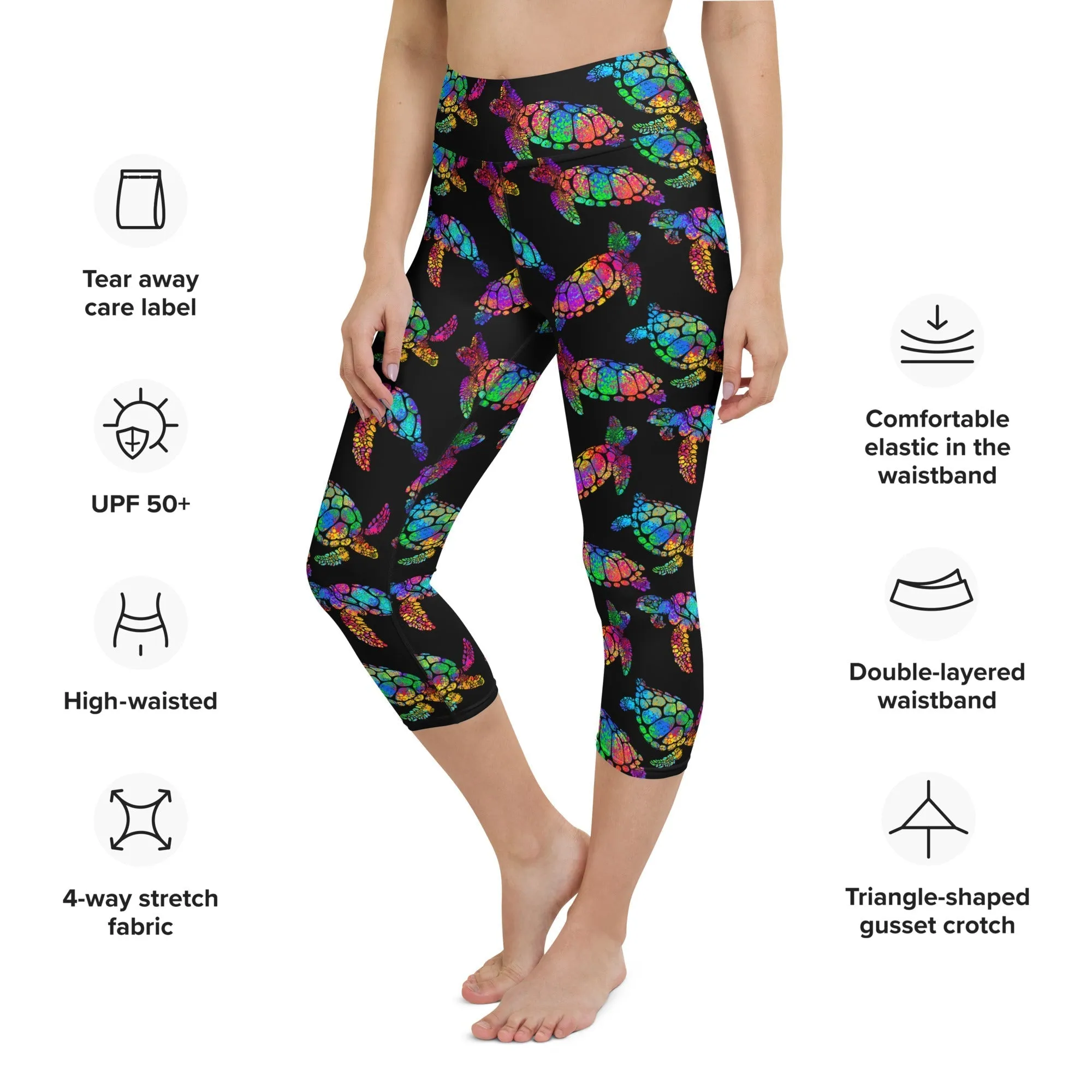 Turtle Yoga Capris